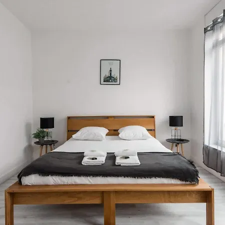 Poppy-idealement Situe Entre Gare Gdpalais&centre Apartman Lille
